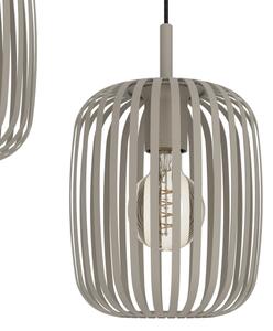 Eglo 901125 - Lampadario a sospensione ROMAZZINA con cavo 5xE27/40W/230V, beige