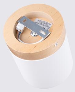 Sollux SL.1348 - Faretto RIF 1xGU10/10W/230V diametro 12 cm bianco