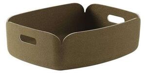 Muuto - Restore Tray Brown Green Muuto