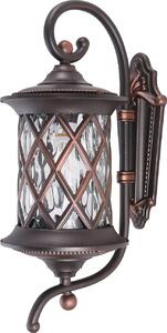 Applique da esterno LANTERN in rame, 1xE27x60W, alluminio, dimensioni: 48x20x25 cm, IP23, Nowodvorski Lighting
