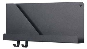 Muuto - Folded Shelves 51x22 Black Muuto