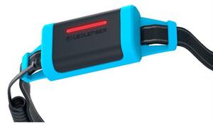 Ledlenser NEO5R - Lampada frontale ricaricabile a LED dimmerabile / 1800 mAh, IP54, 600 lm, 35 h, blu