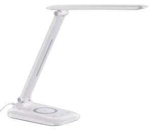 Immax 09107L - Lampada da tavolo LED dimmerabile con ricarica wireless QI LUMI LED/7W/230V bianco