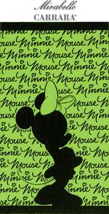 TELO MARE di Mirabello CARRARA By Disney articolo MINNIE FLUO Var.4 verde