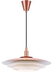 Nordlux - Lampadario a sospensione con filo BRETAGNE 1xG9/25W/230V Oro rosa