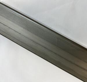 Tavolo PACHINO allungabile effetto rovere e metallo grigio 160×90 cm – 220×90 cm