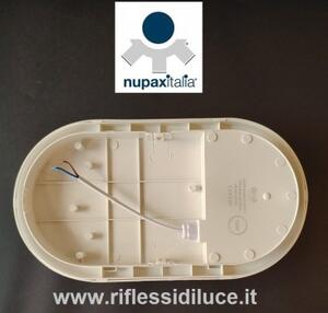 Nupax italia plafoniera led bianco naturale per esterno 26w
