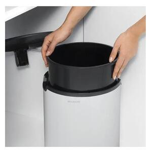 Bidone in acciaio da incasso bianco 15 L - Brabantia