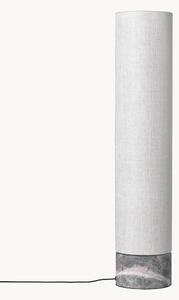 Lampada da terra a LED con luce regolabile e base in marmo Unbound, varie misure