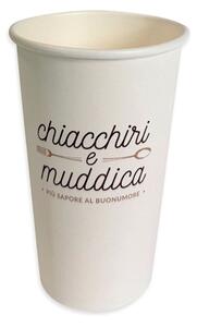 Bicchieri in cartoncino bianco con laminazione in polietilene (PE) 355