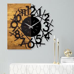 Orologio da parete 59x58 cm 1xAA legno/metallo
