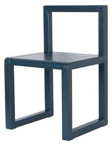 Ferm Living - Little Architect Chair Dark Blue ferm LIVING