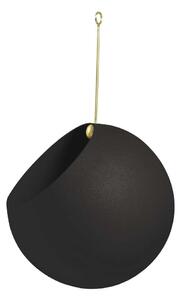 AYTM - Globe Hanging Vaso per Piante Ø17 Nero AYTM