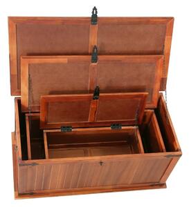 Bauli, scatole di immagazzinaggio VidaXL cassapanca 90 x 45 x 40 cm