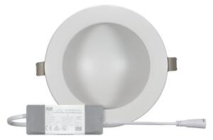 Faro LED da incasso Luce INDIRETTA 12W Foro Ø130mm - 138mm Colore Bianco Naturale 4.200K