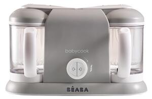 Beaba - Fornello a vapore con un blender BABYCOOK PLUS grigio