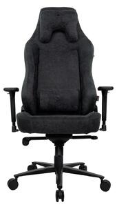 Sedia da gaming Arozzi Vernazza XL, rivestita in tessuto morbido, colore nero