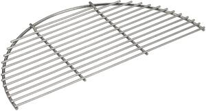 Big Green Egg, griglia in acciaio inossidabile, modello Half Grid XL