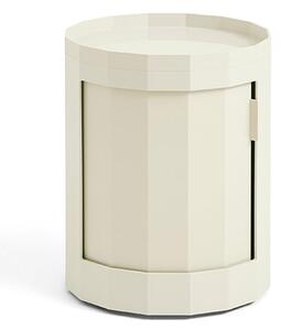 Facet Tavolino incl. Feet & Castors Low Eggshell - Hay