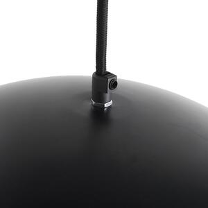 Lampada a sospensione industriale nera oro 50 cm incl lampadina smart E27 G125 - MAGNA Eco
