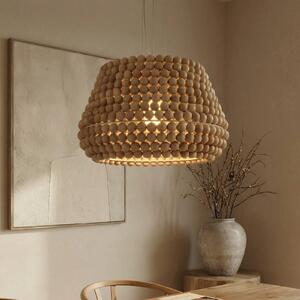 Lampada a sospensione Lucande, Melori, dimmerabile, Legno, Soggiorno, Legno, Scandinavo
