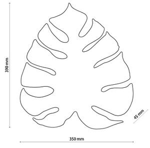 Applique MONSTERA 3xG9/8W/230V dorata