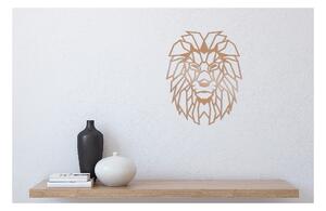 Dipinti, tele Homemania Decorazione da Parete Lion Animali, Rame, L40xP0,15xA50 cm
