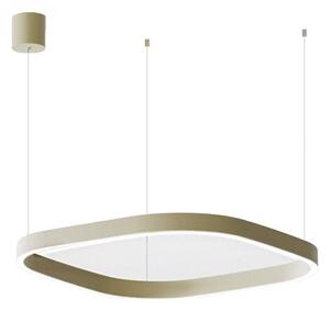 Lampadario moderno gea luce criseide s1p quadrata fcrsv8q led biemissione alluminio - Gea Luce
