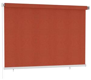 Tenda a Rullo per Esterni 220x140 cm Terracotta HDPE
