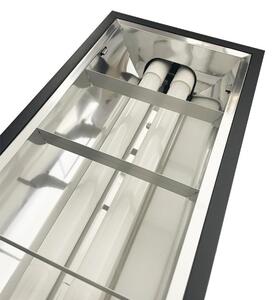 Lampada fluorescente T8 2xG13/18W/230V 120 cm nero