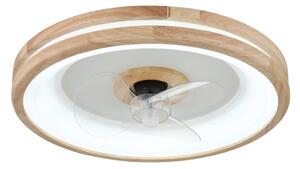 Globo 03650 - Plafoniera LED con ventilatore GATIAN LED/30W/230V marrone + +TC