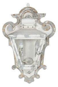 Lampada da Parete DKD Home Decor Cristallo Metallo Bianco Neoclassico (43 x 16,5 x 68 cm)