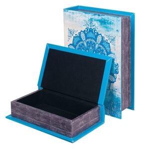 Cestini, scatole e cestini Signes Grimalt Scatole Per Libri Mandala Set 2U