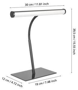 Eglo 901981 - Lampada da tavolo LED dimmerabile RICCIONE LED/5W/230V 2700/4000/6500K cromo