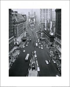 Stampa d'arte New York - Times Square Alfred Gescheidt