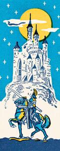 Illustrazione Knight going to a castle, CSA Images