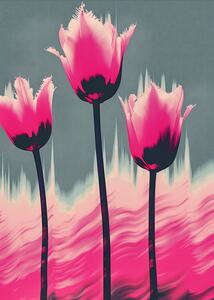 Illustrazione The Tulips, Andreas Magnusson
