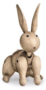 Statuetta in legno di quercia Rabbit - Kay Bojesen Denmark