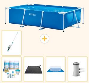 Piscina fuori terra rettangolare - 300x200x75 cm - 6 pezzi - Modello S20835