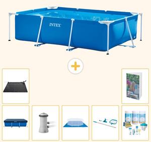 Piscina fuori terra rettangolare - 300x200x75 cm - 8 pezzi - Modello S20041