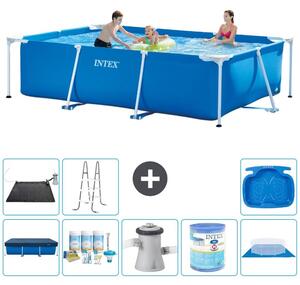 Piscina fuori terra rettangolare - 300x200x75 cm - 9 pezzi - Modello S30201