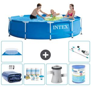 Piscina autoportante rettangolare - 305x76 cm - 7 pezzi - Modello S41519