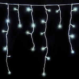 Catena luminosa LED "Gartenpirat" effetto pioggia di ghiaccio, 24 metri, luce bianca fredda, grado di protezione IP44