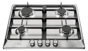 Mondin Piano Cottura 4 Fuochi a Gas Larghezza 60 cm in Acciaio Inox colore Inox - MATERA A0604VNGCX