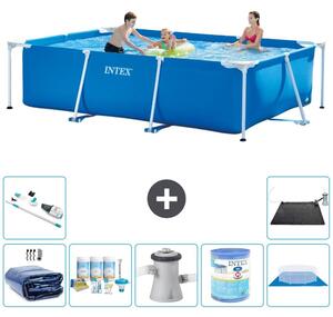 Piscina fuori terra rettangolare - 300x200x75 cm - 8 pezzi - Modello S40210