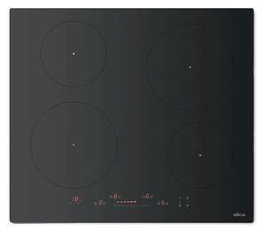 Elica Piano Cottura Induzione 4 Fuochi Larghezza 60 cm in Vetro colore Nero - PRF0210633 PRIMIS 604 RAW