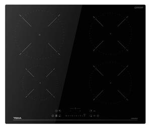 Teka Piano Cottura Induzione 4 Fuochi Larghezza 60 cm in Vetroceramica colore Nero - IBC 64115 SSM BK