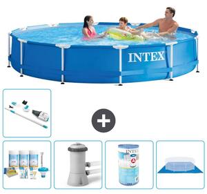 Piscina fuori terra con struttura - 366x76 cm - 6 pezzi - Modello S31602