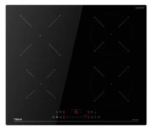Teka Piano Cottura Induzione 4 Fuochi Larghezza 60 cm in Vetroceramica colore Nero - IBC 64115 SSM BK
