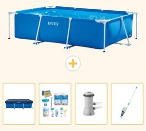Piscina fuori terra rettangolare - 300x200x75 cm - 5 pezzi - Modello SCB5